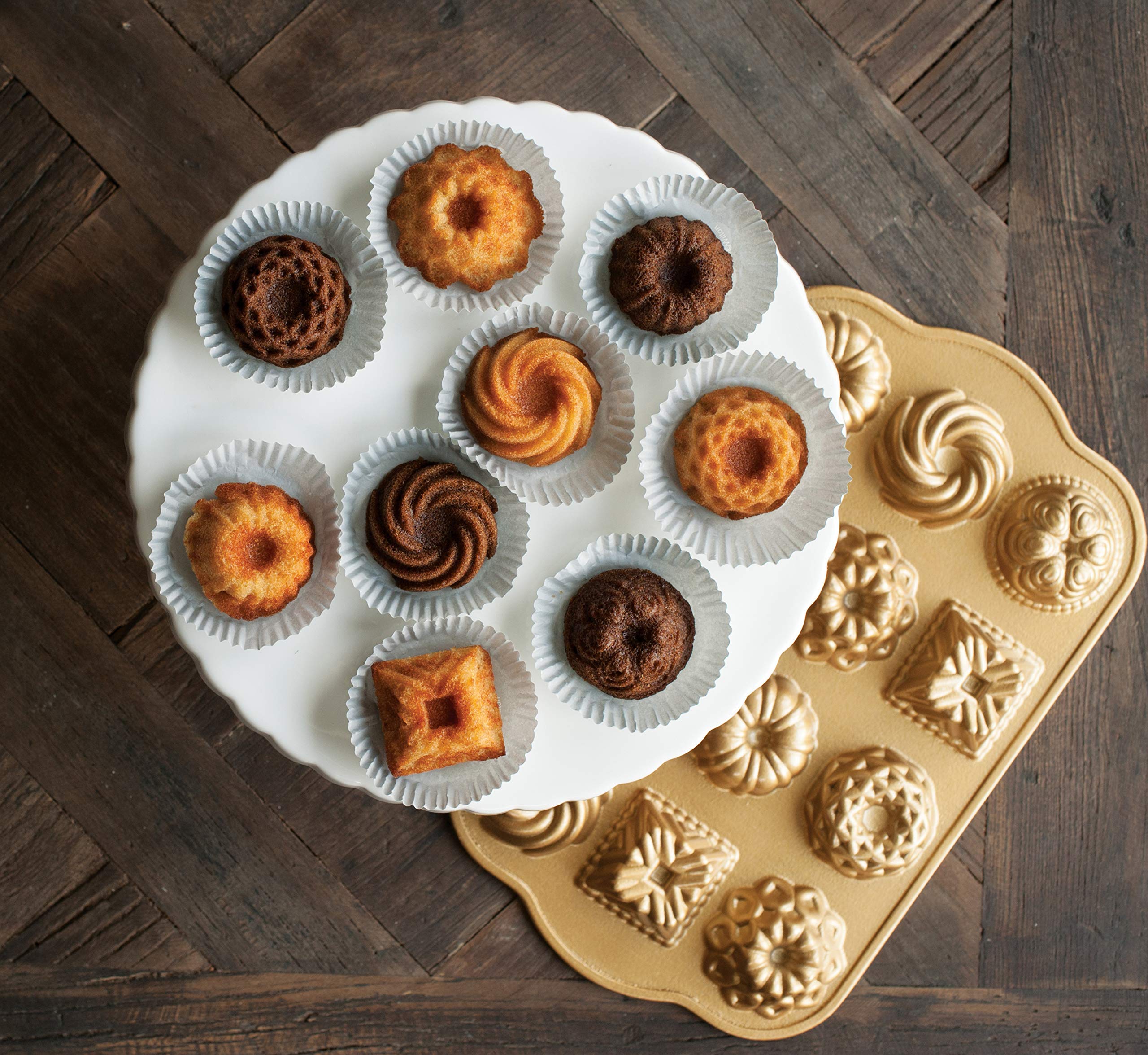 ノルディックウェア　charms Gold Amazon.com: Nordic Ware Bundt Charms, 1.2 Cup, Gold : Clothing